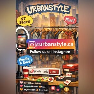 Follow us on our social media account